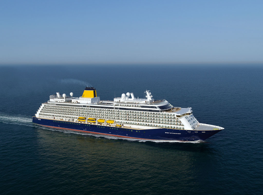 5yr deal announced with Saga Cruises newest ships Spirit of Adventure and Spirit of Discovery