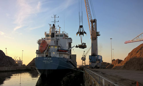 bulk cargo breaks million tonne mark