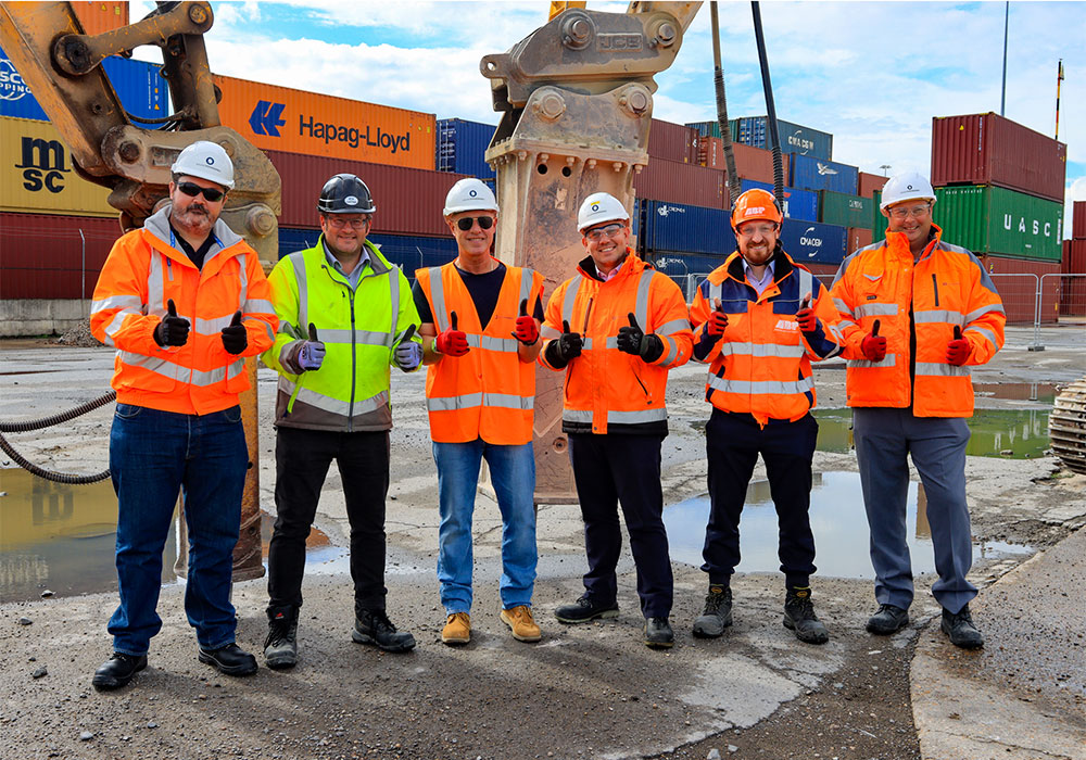 multi million rail investment at the port of southampton enhances container services offering 