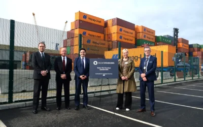 Rail Minister opens new multi-million-pound rail investment at the Port of Southampton